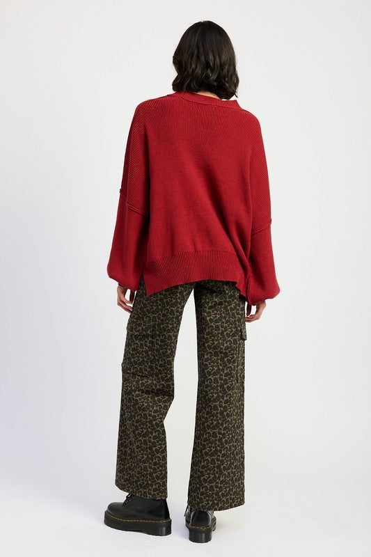 Mid Rise Wide Leg Cargo Pants | Modern Boutique Fashion