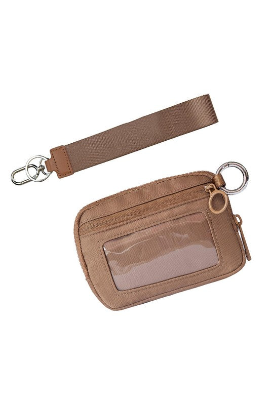 Dakota Wristlet Id Wallet Pouch | Modern Boutique Fashion
