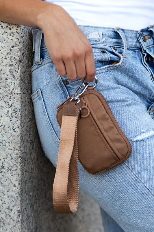 Dakota Wristlet Id Wallet Pouch | Modern Boutique Fashion