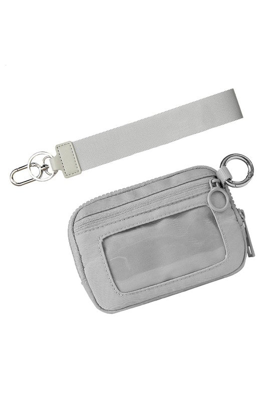 Dakota Wristlet Id Wallet Pouch | Modern Boutique Fashion
