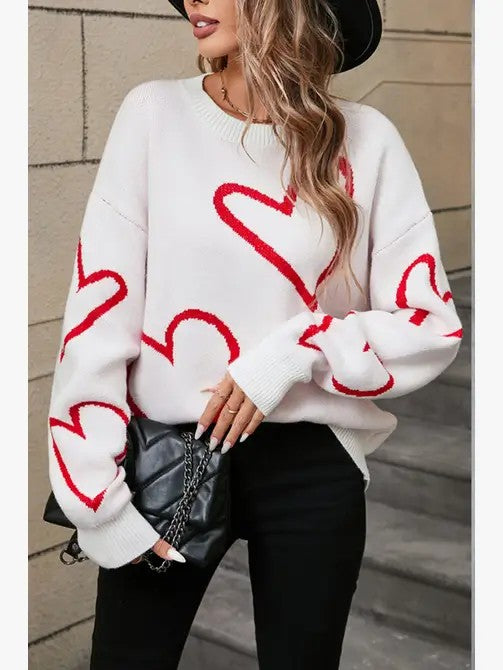 Heart Sweater | Modern Boutique Fashion