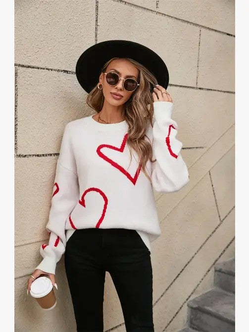 Heart Sweater | Modern Boutique Fashion