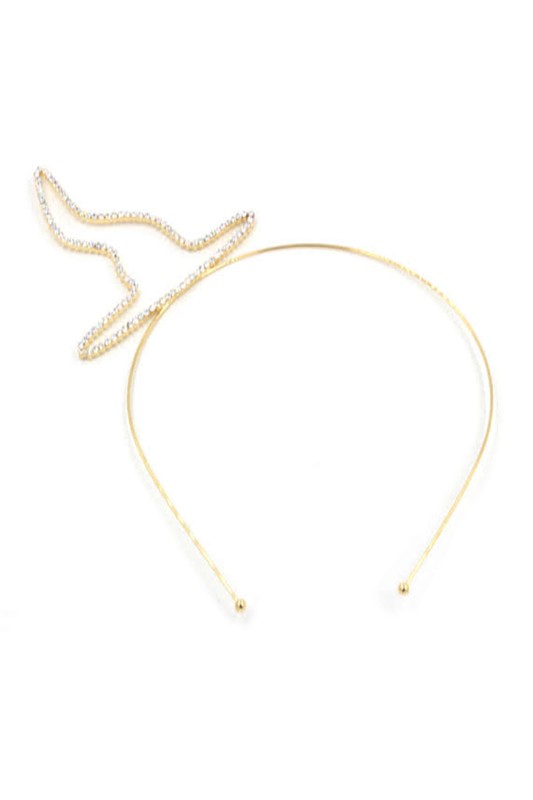 Rhinestone Witch Hat Iconic Headband | Modern Boutique Fashion