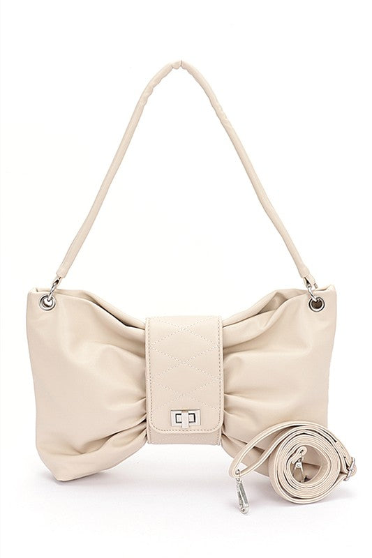 Oversize Bow Shape Shoulder Bag | Modern Boutique Fashion