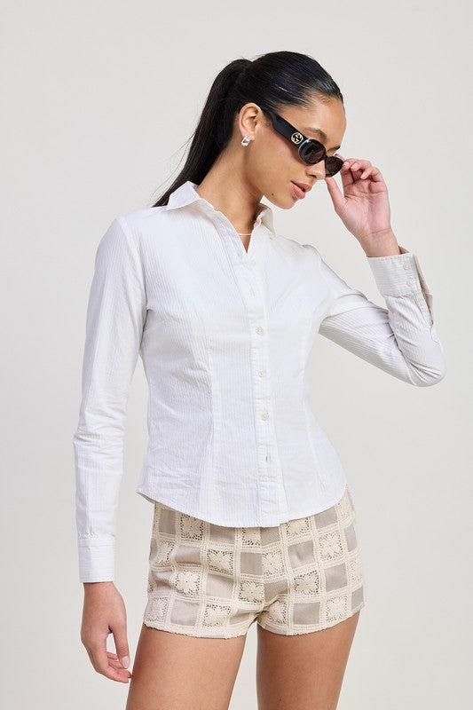 Mini Jacquard Crochet Shorts | Modern Boutique Fashion