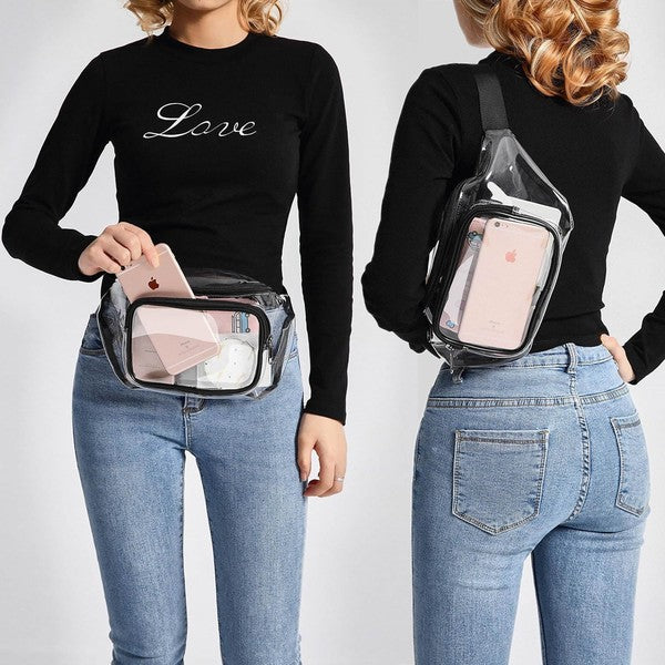 Clear Fanny Pack | Modern Boutique Fashion