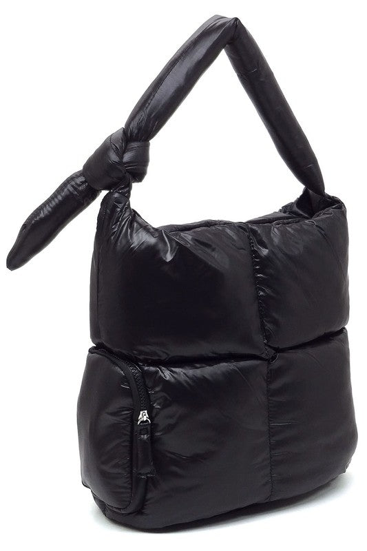 Soft Puffy Shoulder Bag Hobo | Modern Boutique Fashion