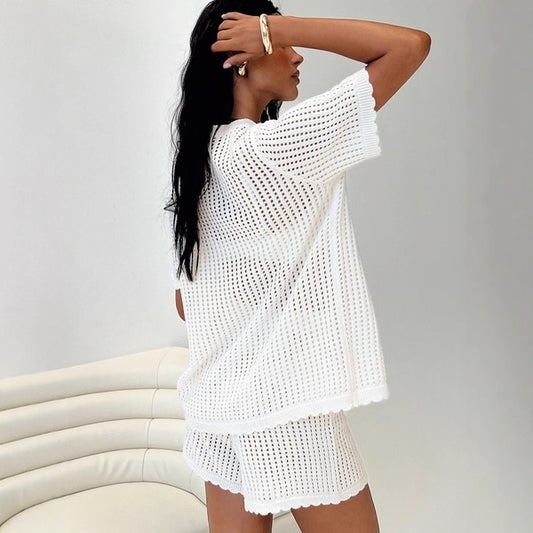 Knit Two Piece Set women's trendy boutique outfit