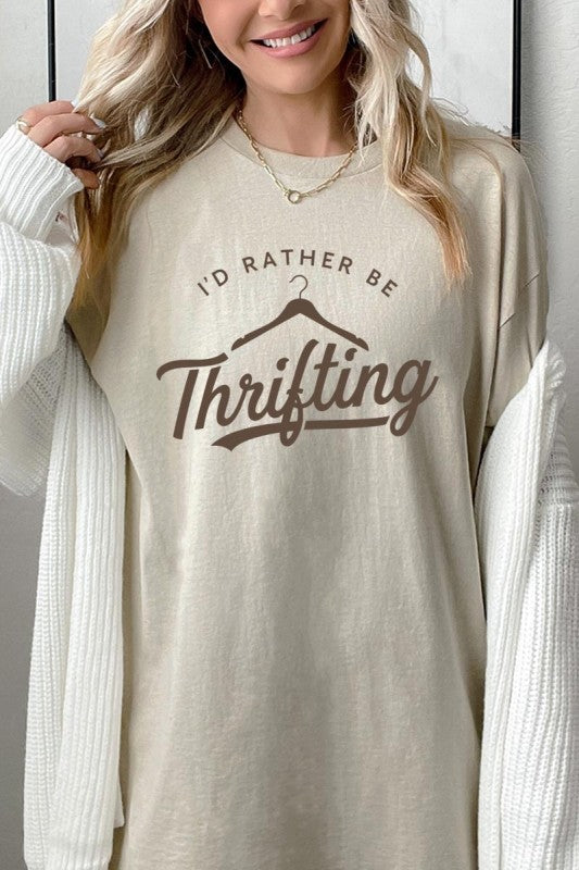 Thrifting Graphic Heavy Cotton Tee