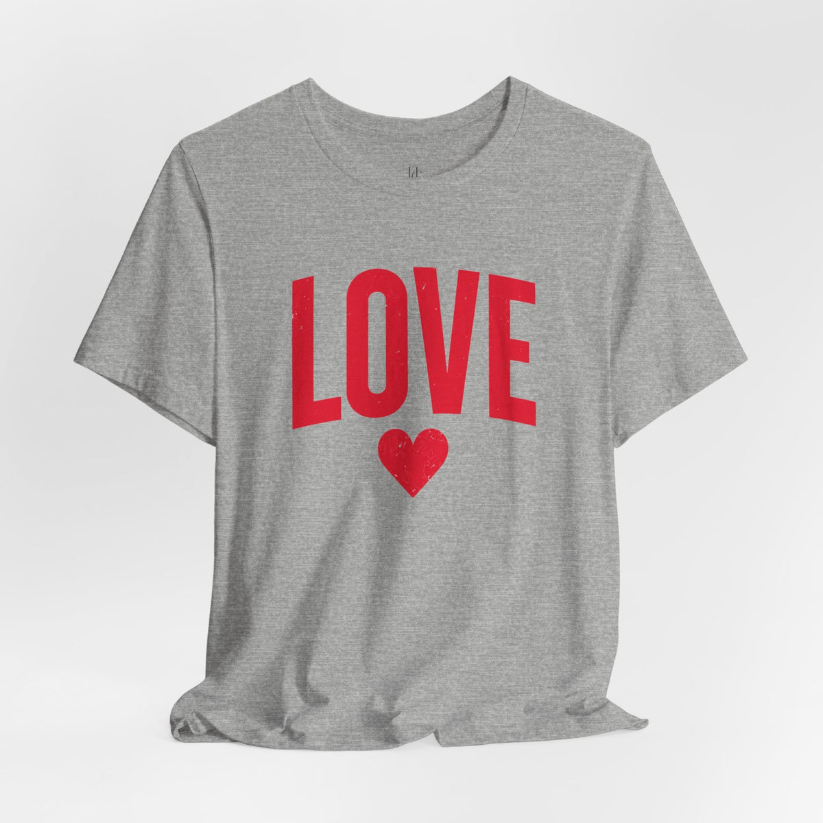 LOVE Heart Graphic Tee – Valentine’s Day Red Love T-Shirt