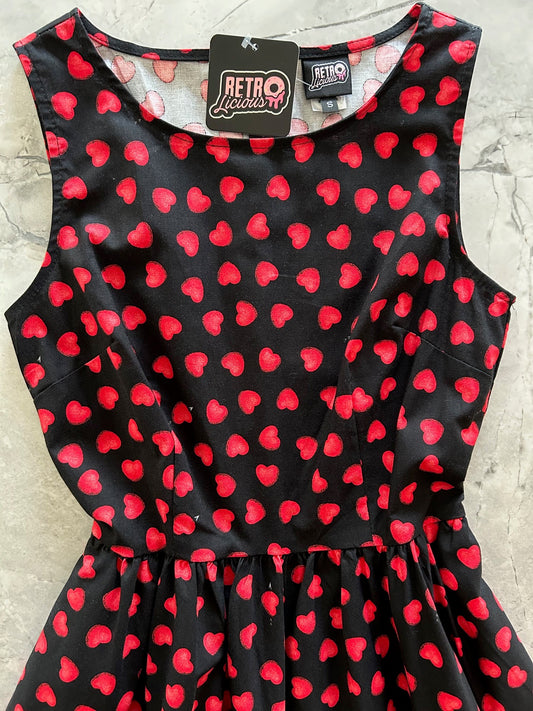 Hearts Midi Dress