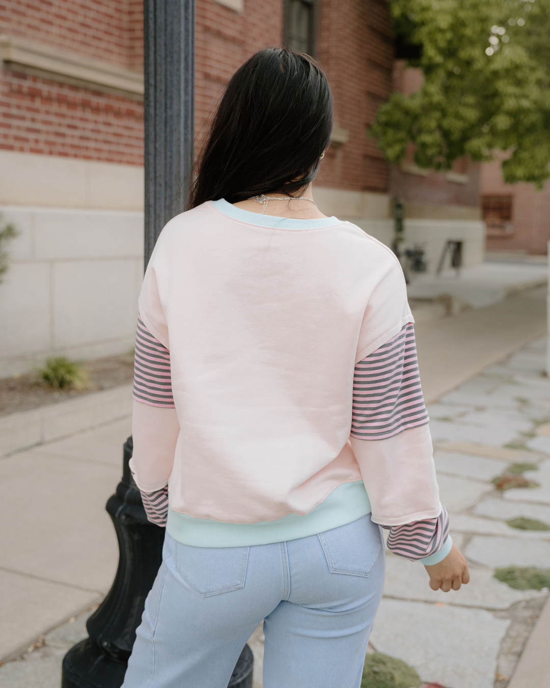 Patchwork Sweatshirt