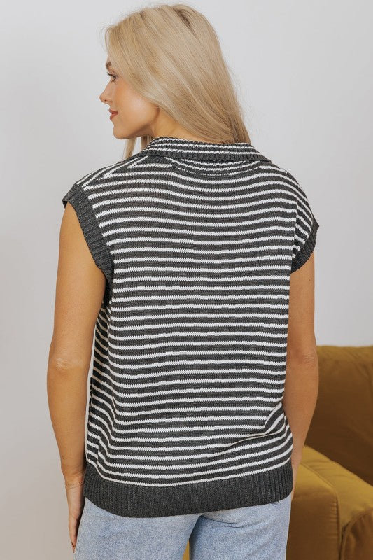 Modern Emporium Boutique Style - Gray Stripe – women's boutique fashion