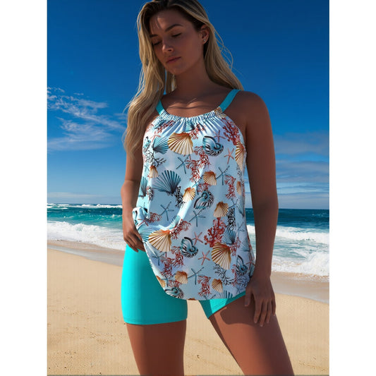 Women's Plus Size One-Piece Swimsuit