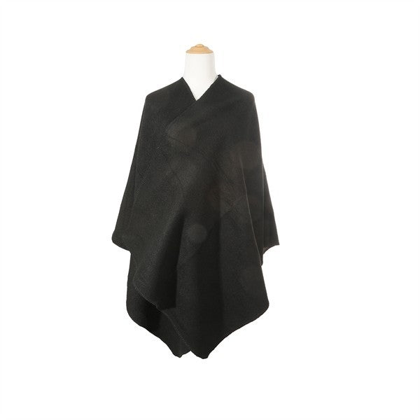 Solid Color Poncho | Modern Boutique Fashion
