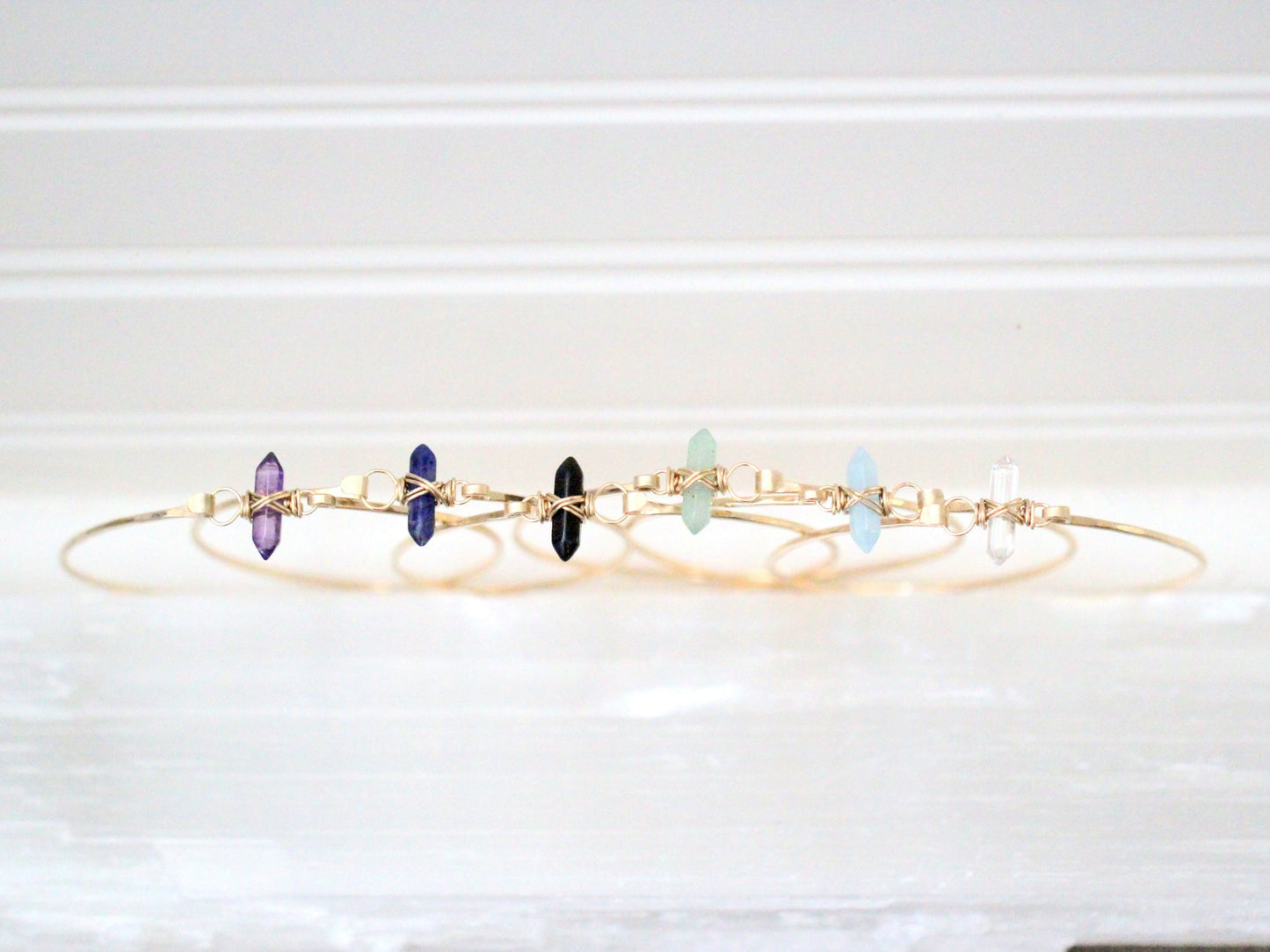 Crest Bracelet - Green Aventurine