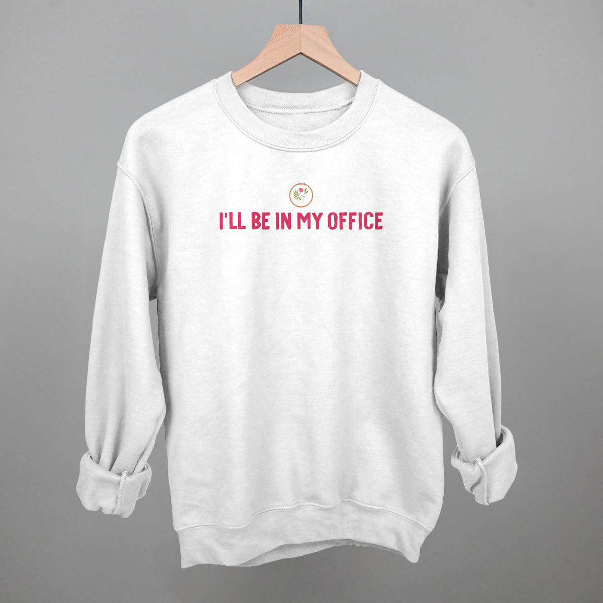 I'll Be In My Office (Needlepoint)