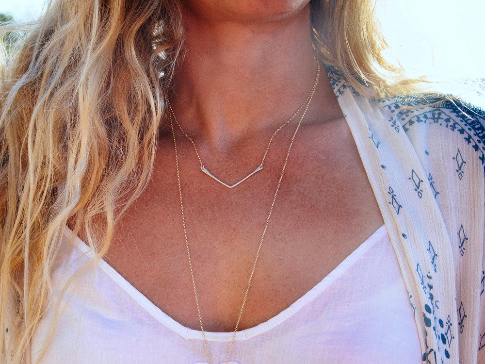 Chevron Layering Necklace