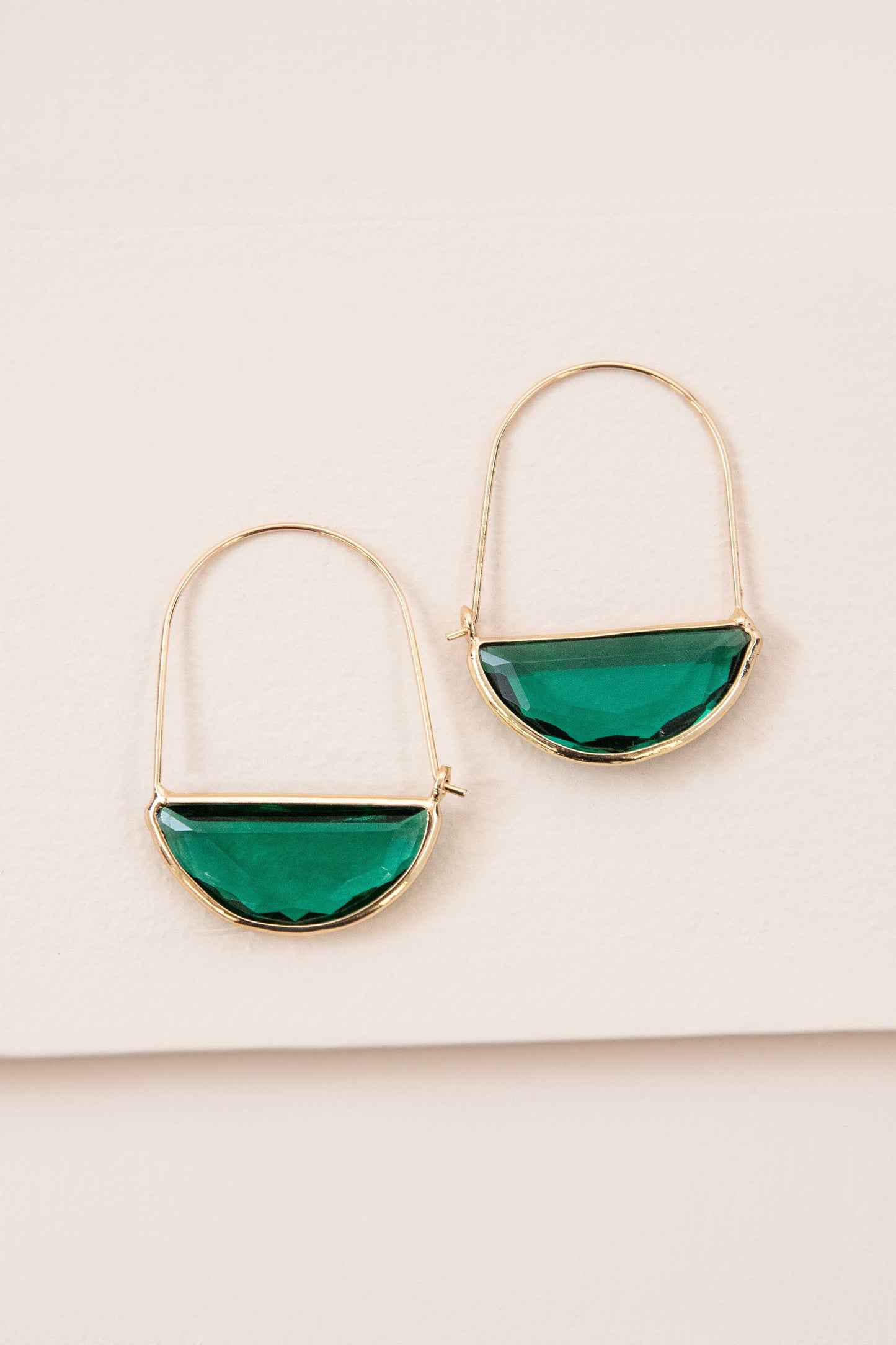 Glacier Hoop Earrings | Pine