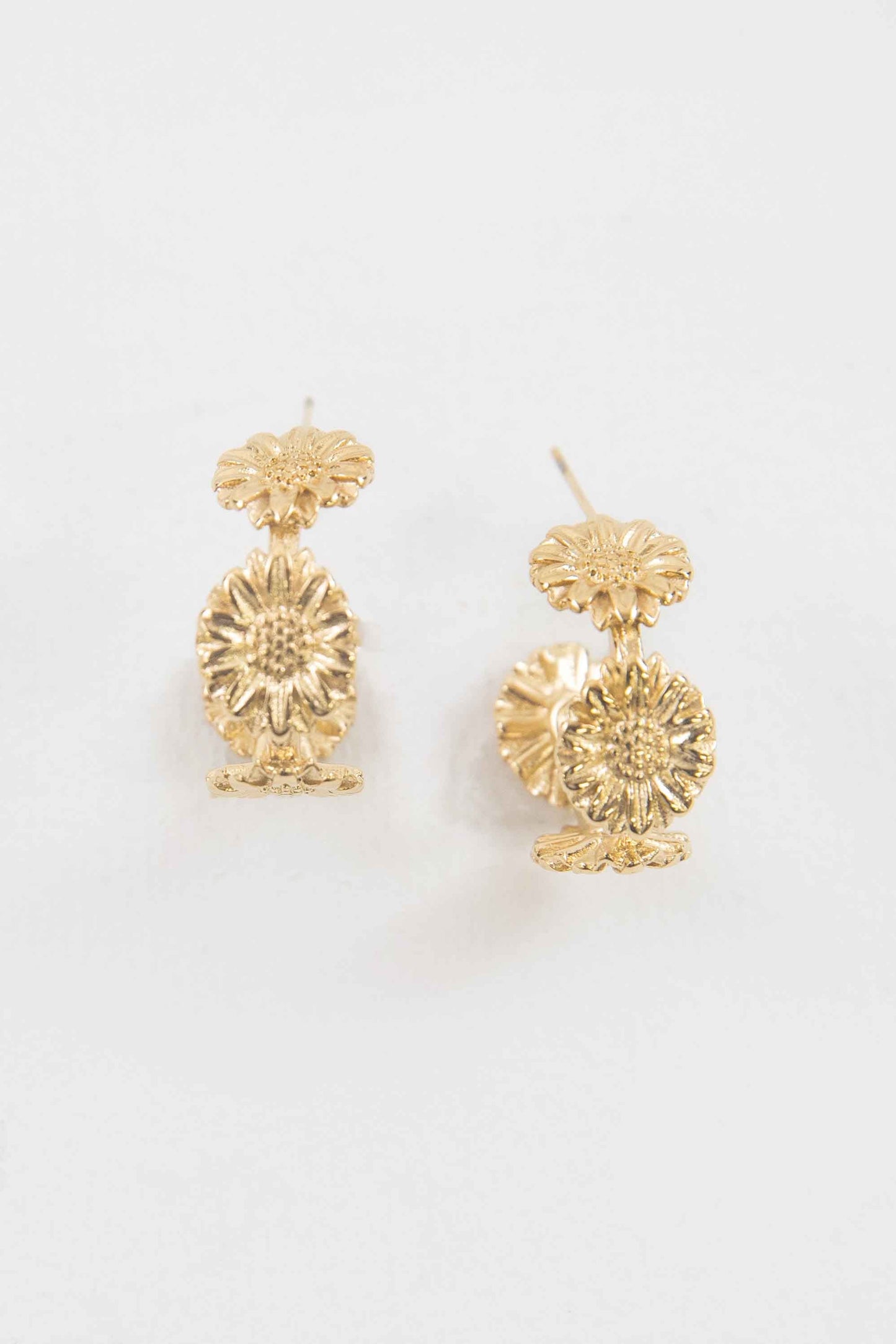 Inflorescence Hoop Earrings