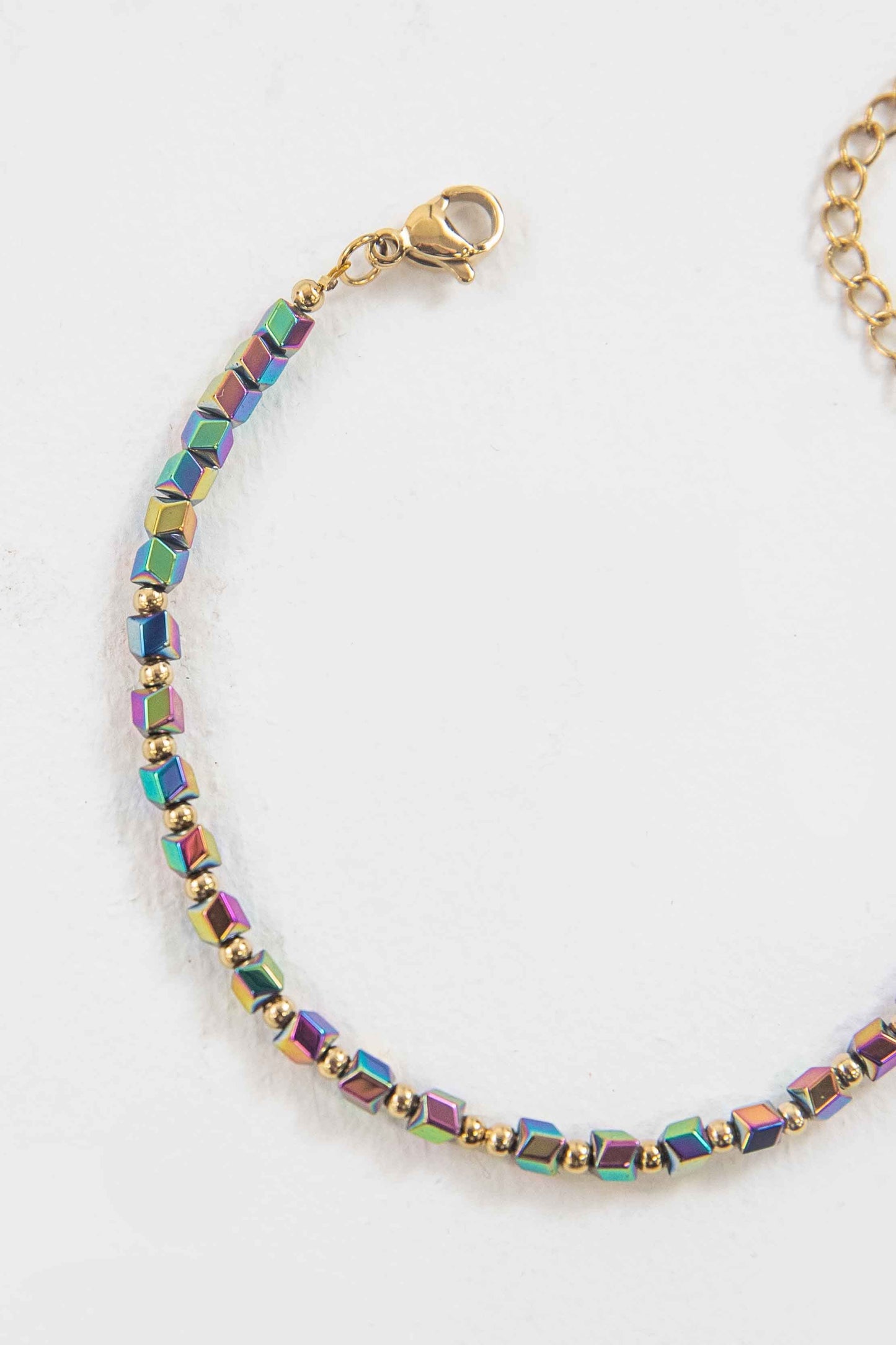 Metallic Bead Bracelet