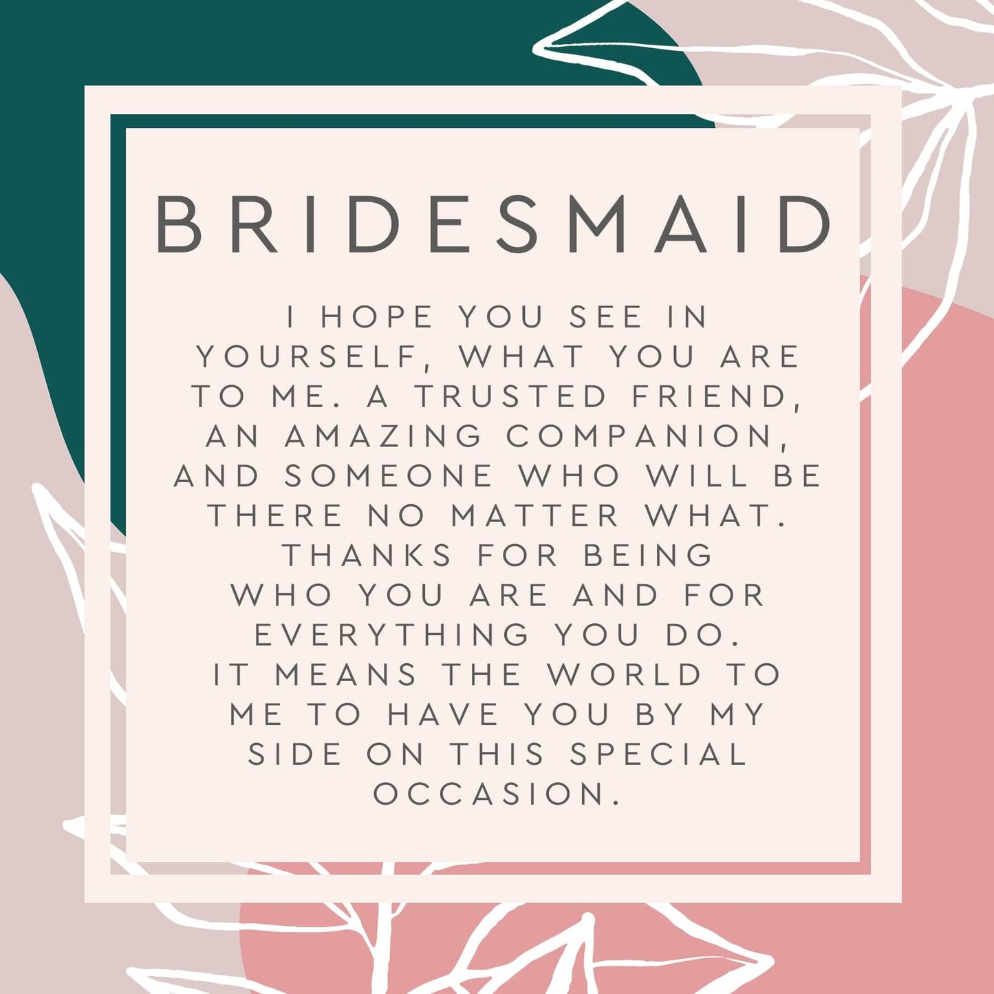 Bridesmaids Spa Gift Box