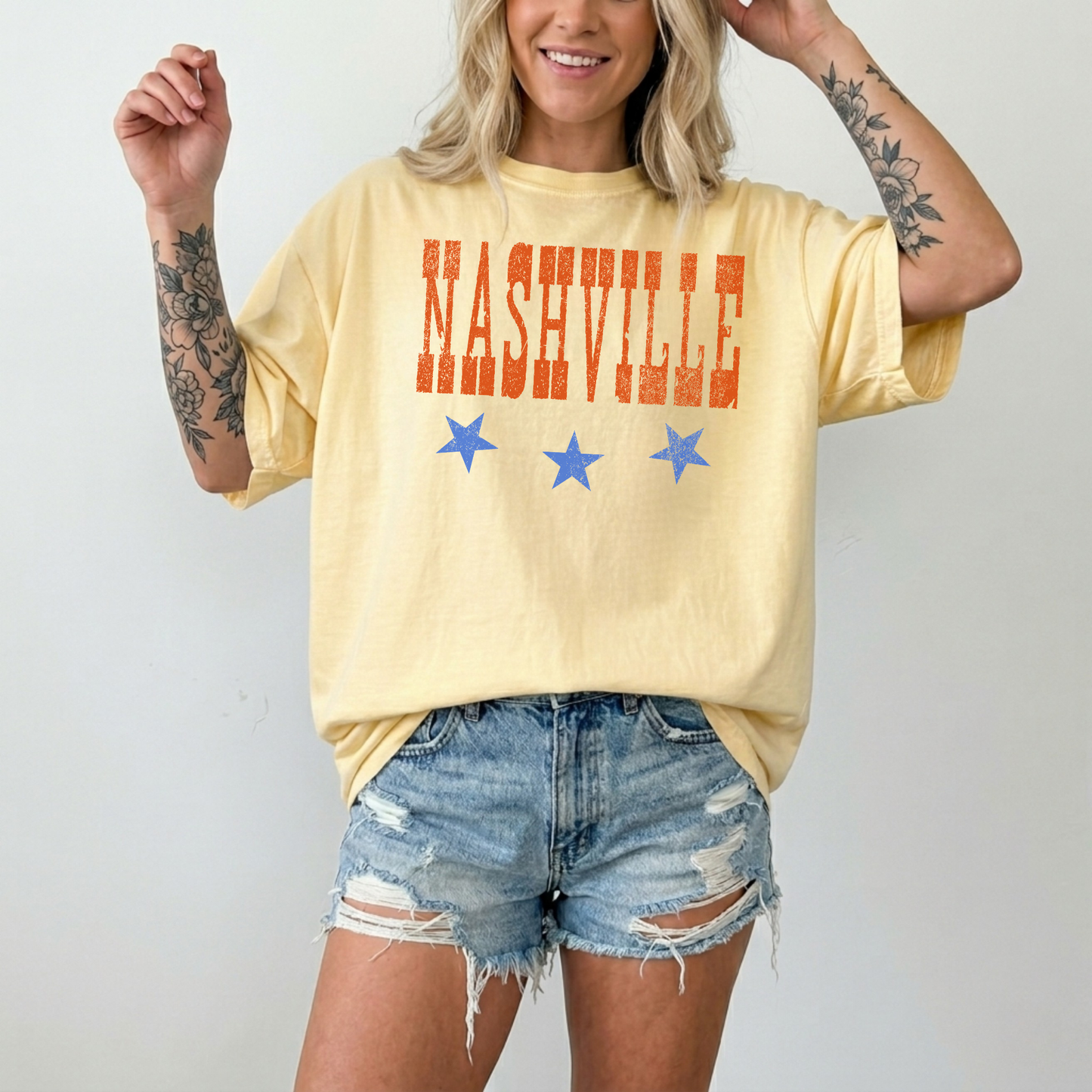 Nashville Graphic Tee β Western Vintage Nashville Shirt