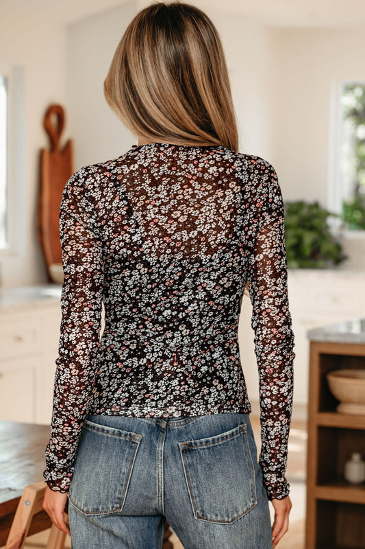 Megan Sleeve Slim Fit Top