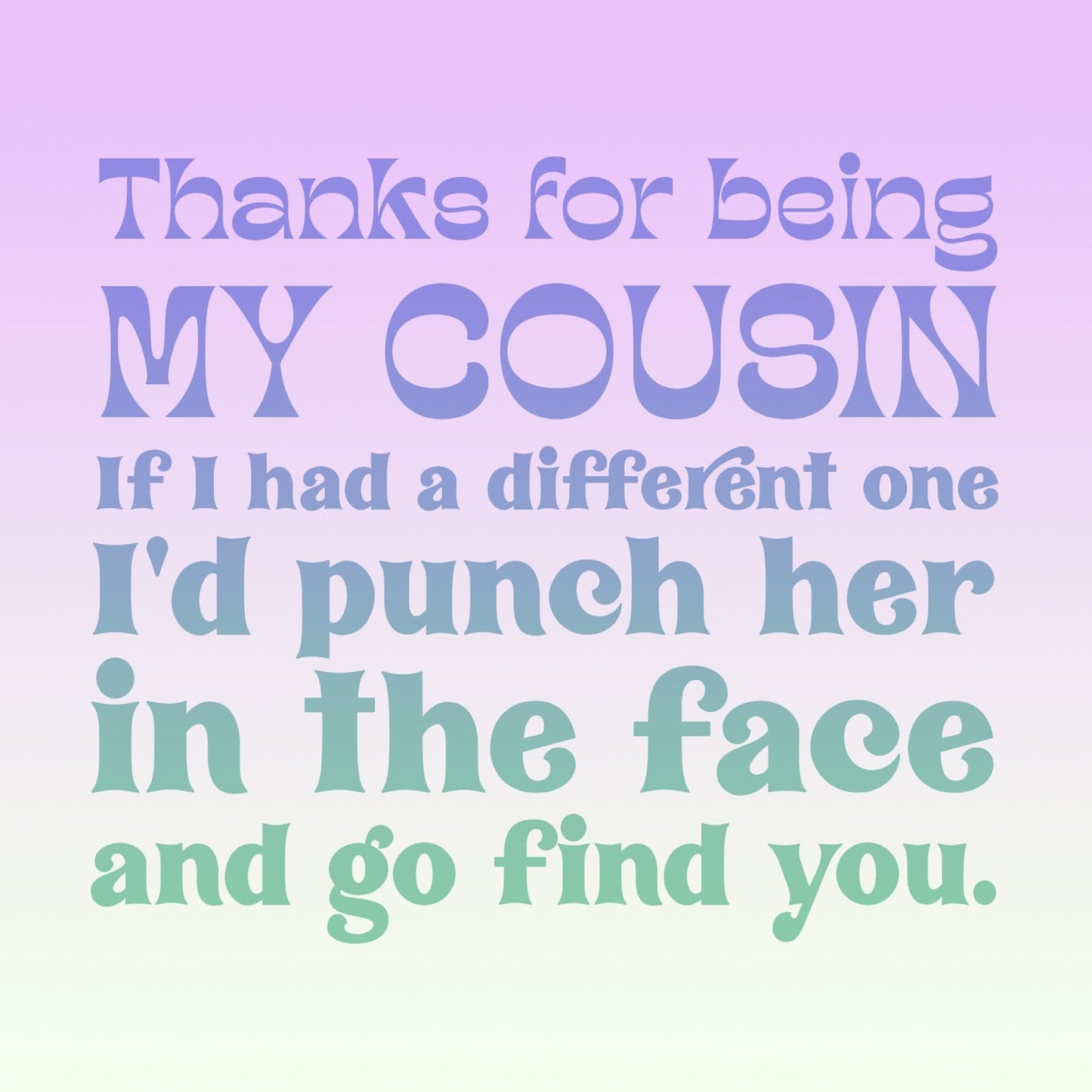 Cousins Spa Gift Box