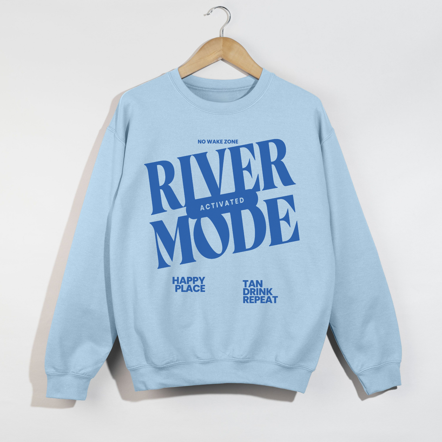 River Mode Activated Crewneck