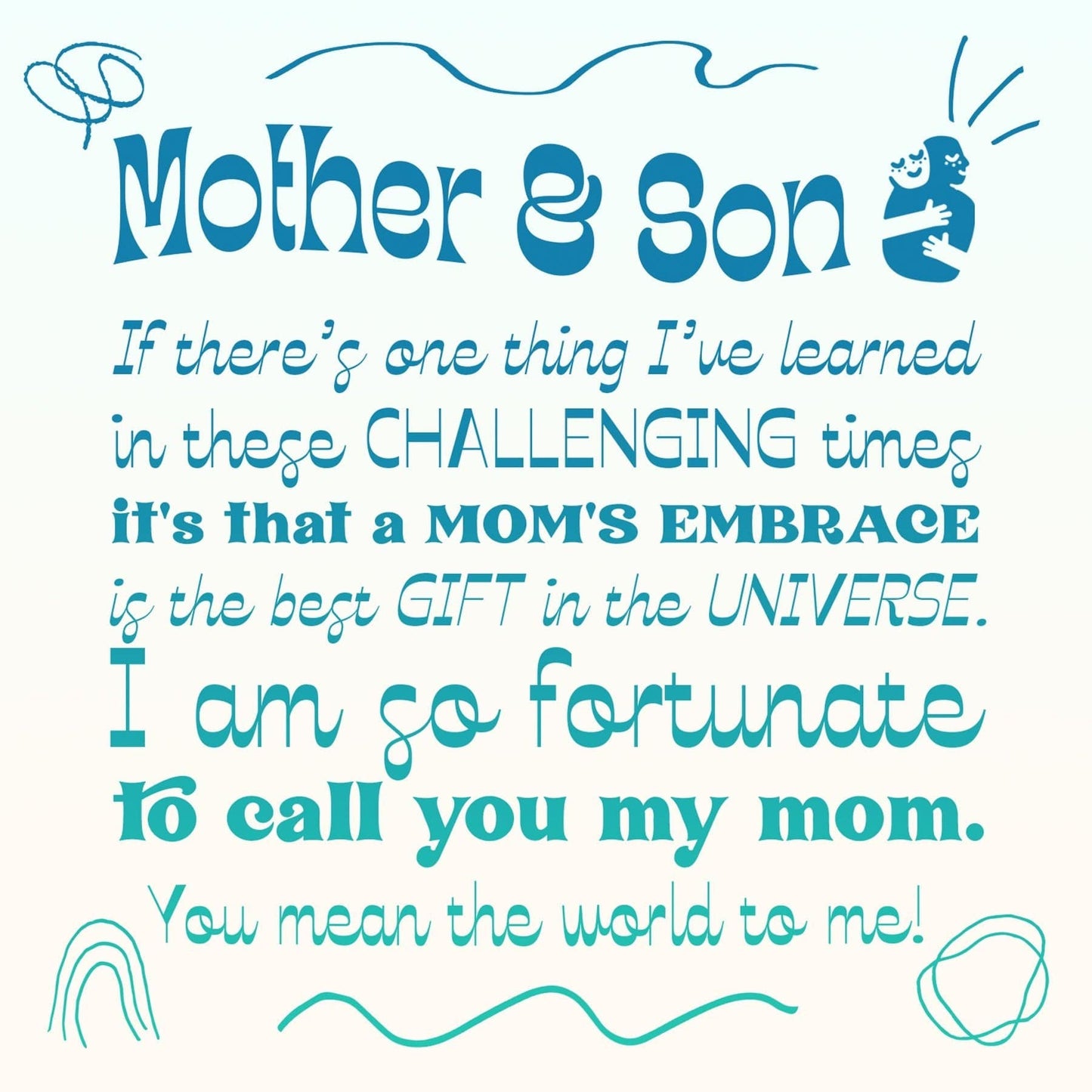 Mother & Son Gift Box Set