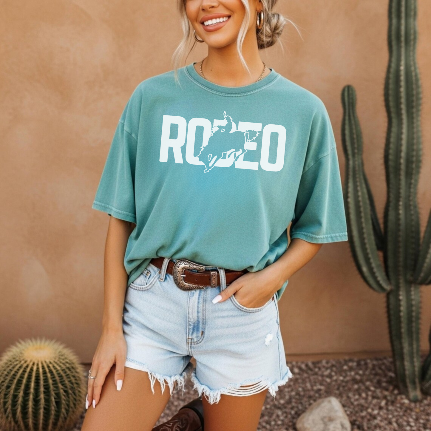 RODEO Graphic Tee | Western Cowgirl