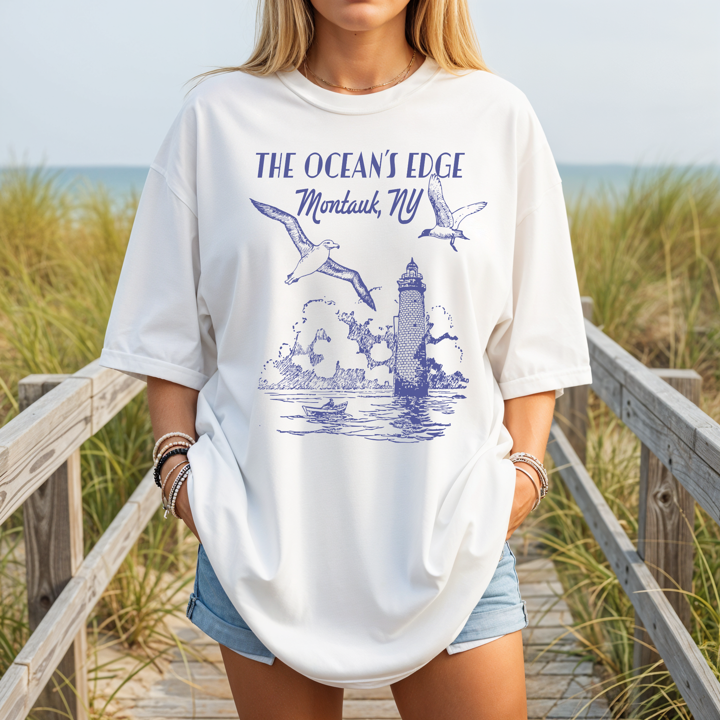 Montauk NY Graphic Tee