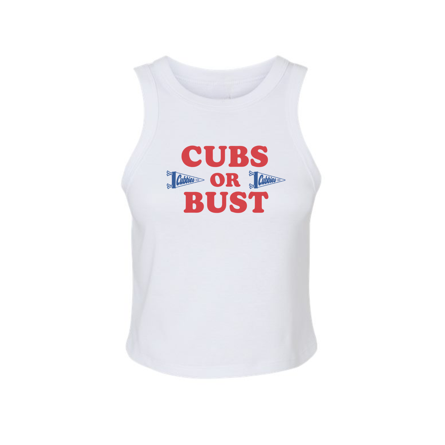 Cubs Or Bust Tank Top – Chicago Baseball Graphic Tank