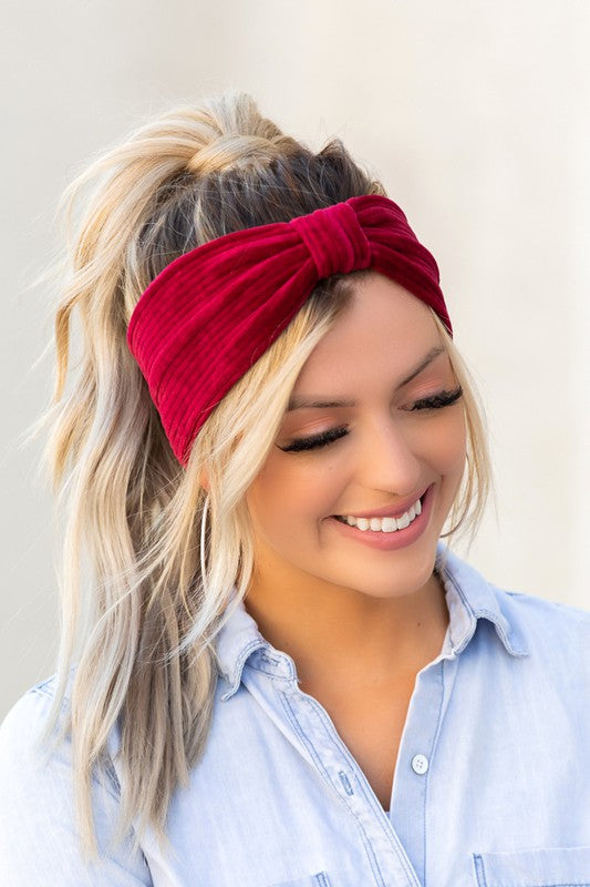 Corduroy Headwrap - ShopModernEmporium