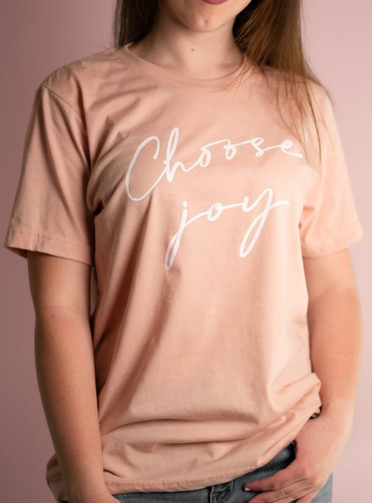 Choose Joy Graphic Tee - ShopModernEmporium