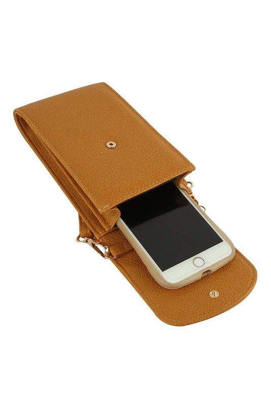 Calin Flap Cell Phone Purse Crossbody Bag - ShopModernEmporium