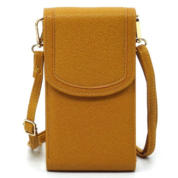Calin Flap Cell Phone Purse Crossbody Bag - ShopModernEmporium
