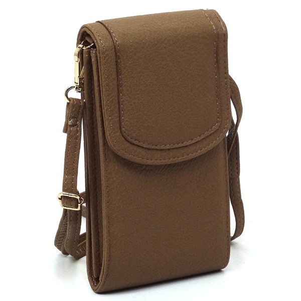 Calin Flap Cell Phone Purse Crossbody Bag - ShopModernEmporium