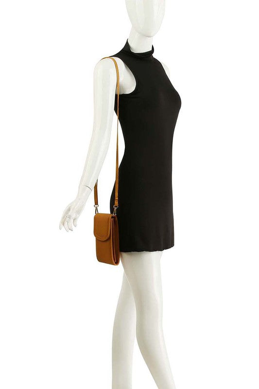 Calin Flap Cell Phone Purse Crossbody Bag - ShopModernEmporium