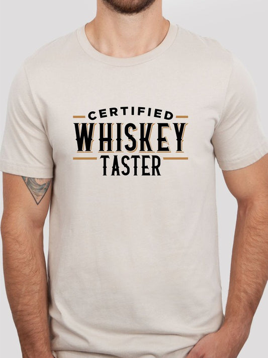 Certified Whiskey Taster Crew Neck Softstyle Tee - ShopModernEmporium