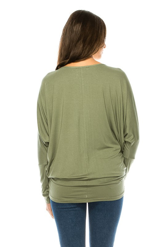 Women's Long Sleeve Round Neck TOP - ShopModernEmporium