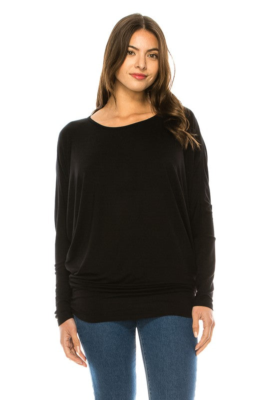 Women's Long Sleeve Round Neck TOP - ShopModernEmporium