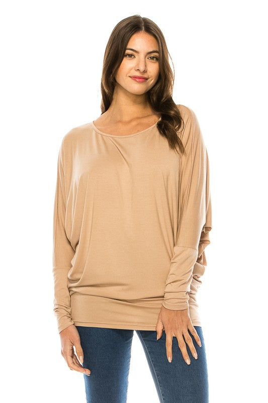 Women's Long Sleeve Round Neck TOP - ShopModernEmporium