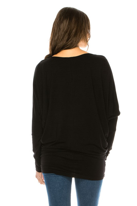 Women's Long Sleeve Round Neck TOP - ShopModernEmporium