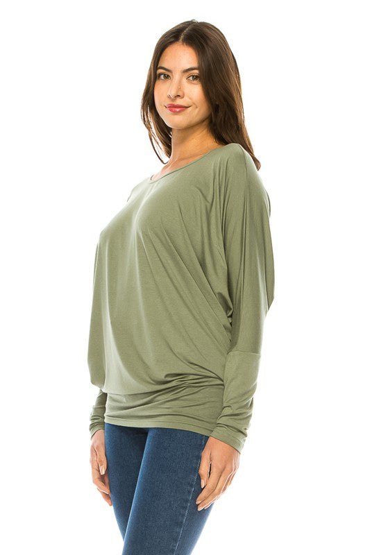 Women's Long Sleeve Round Neck TOP - ShopModernEmporium