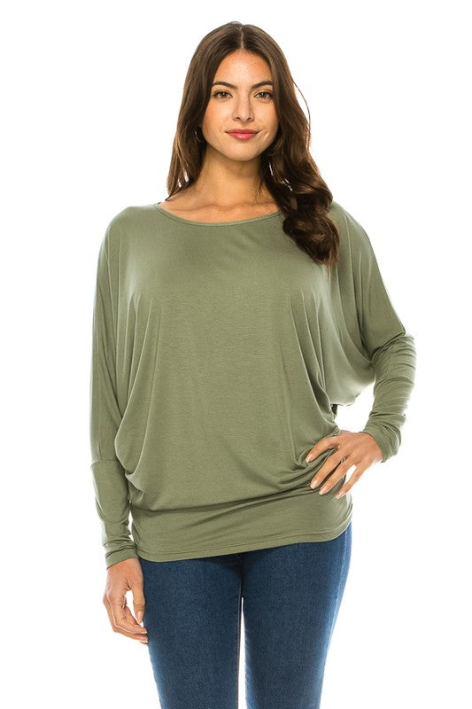 Women's Long Sleeve Round Neck TOP - ShopModernEmporium