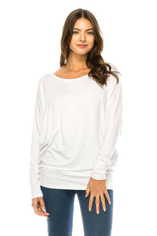 Women's Long Sleeve Round Neck TOP - ShopModernEmporium