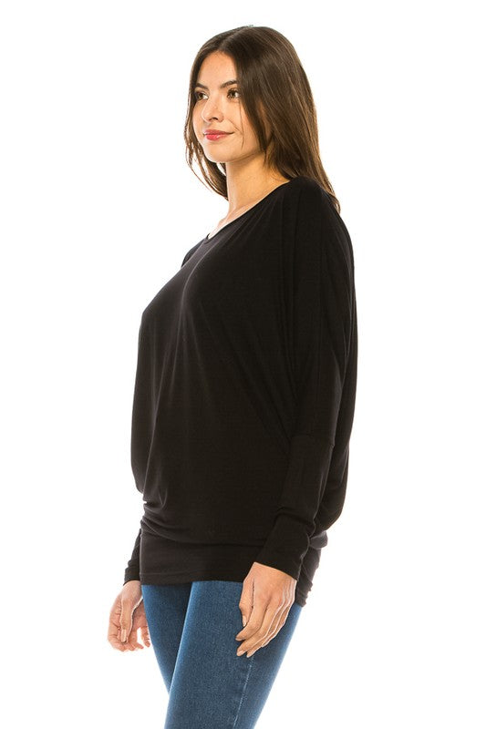 Women's Long Sleeve Round Neck TOP - ShopModernEmporium