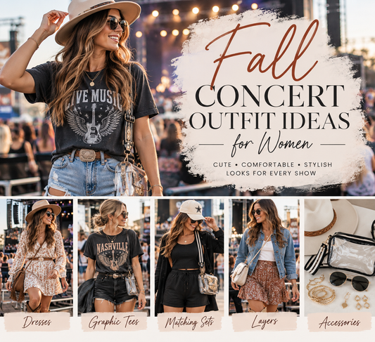 Fall Concert Outfit Ideas for Women: What to Wear This Season